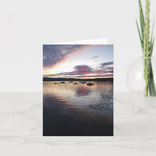 Acadia Sunrise Notecard -2 Karte