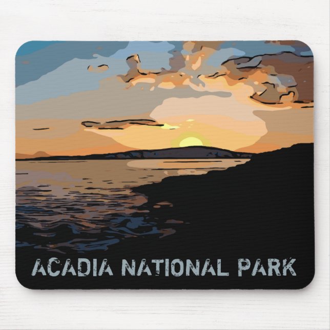 ACADIA SUNSET MOUSEPAD (Vorne)