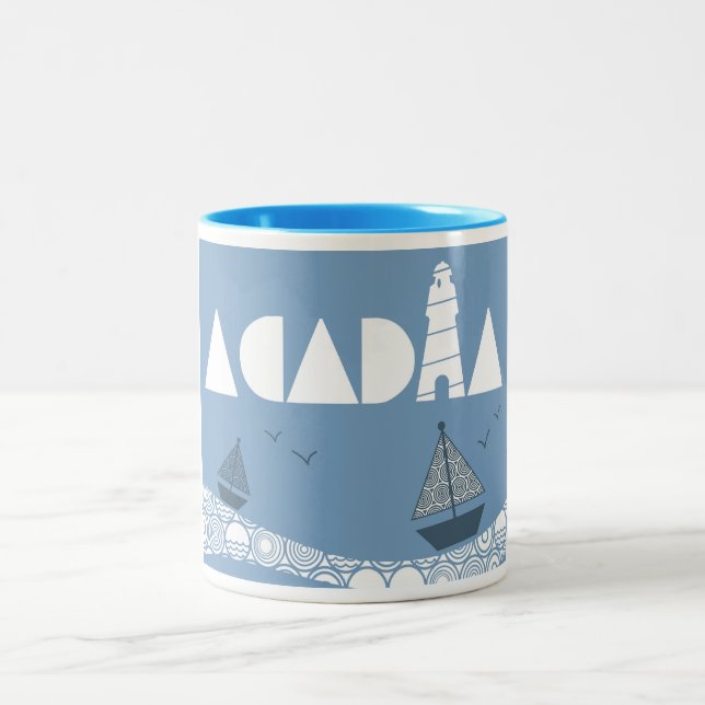 Acadia Zweifarbige Tasse (Mittel)