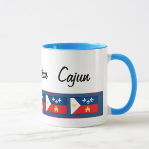 Acadiana Cajun Flagge Tasse