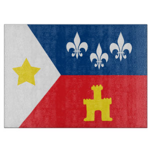 Acadiana Cajun Flaggen-Schneidebrett Schneidebrett