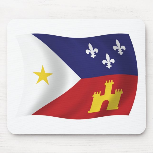Acadiana Flag-Mauspad Mousepad (Vorne)