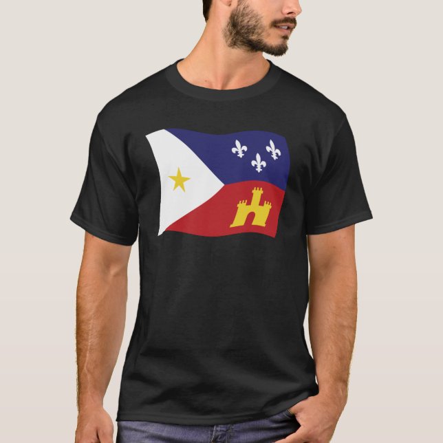 Acadiana Flag Shirt (Vorderseite)