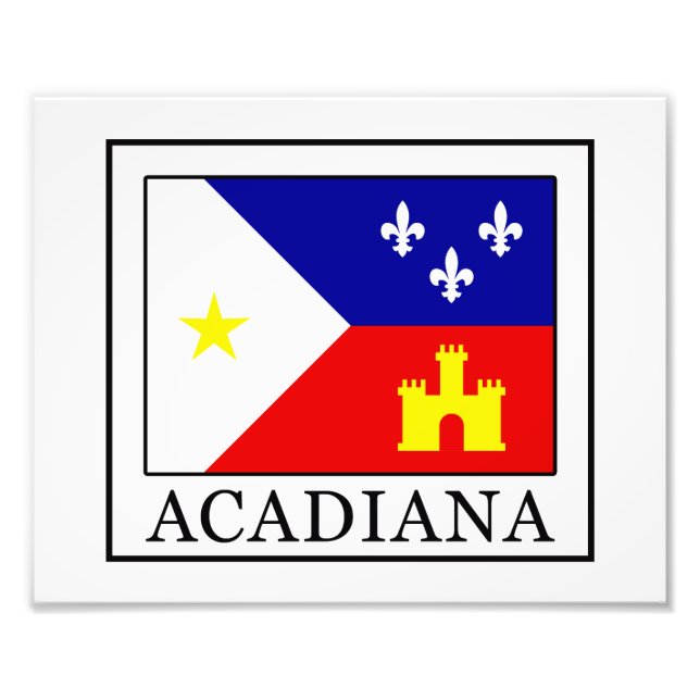 Acadiana Fotodruck (Vorne)