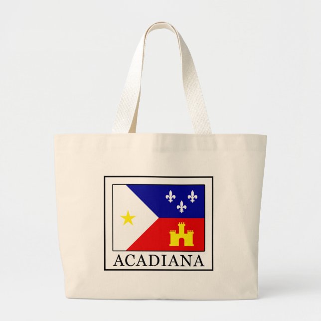 Acadiana Jumbo Stoffbeutel (Vorne)