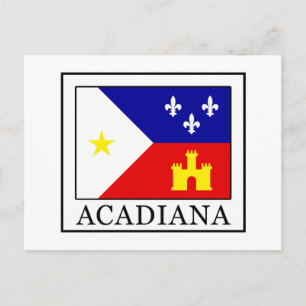 Acadiana Postkarte