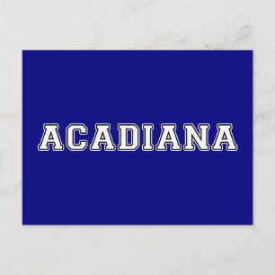 Acadiana Postkarte