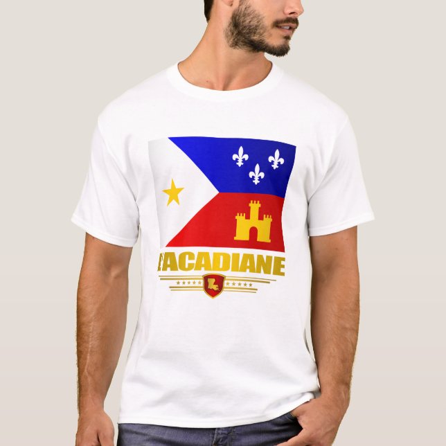 Acadiana Pride Apparel T-Shirt (Vorderseite)