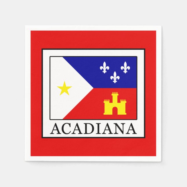 Acadiana Serviette (Vorderseite)