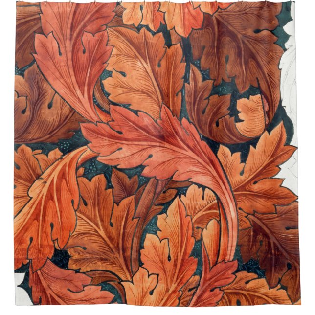 Acanthus (1879-1881) von William Morris Duschvorhang (Vorderseite)