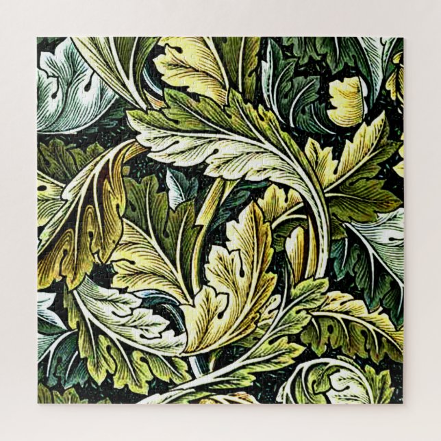 Acanthus, beliebtes William Morris-Muster Puzzle (Vertikal)