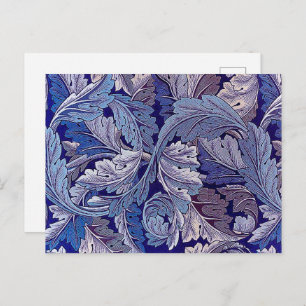 Acanthus Lila, William Morris Postkarte