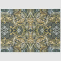 Acanthus Vintage-Blumenmuster von William Morris