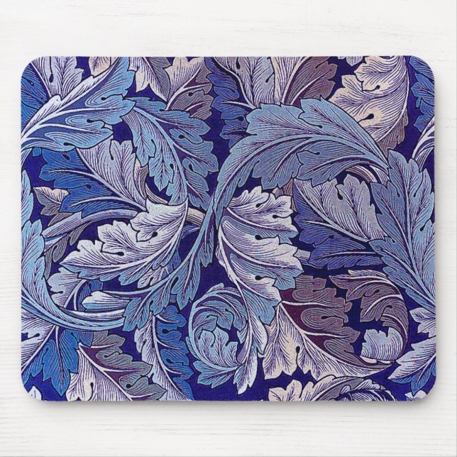 Acanthus Violett Mousepad (Vorne)