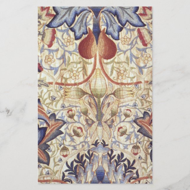 Acanthus (von William Morris) Briefpapier (Vorderseite)