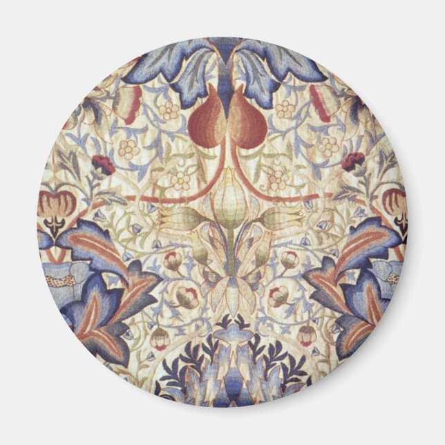 Acanthus (von William Morris) Magnet (Vorne)