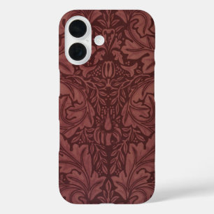 Acanthus von William Morris, Vintag, floral Textil iPhone 16 Hülle