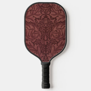 Acanthus von William Morris, Vintage-Blumenstoff Pickleball Schläger