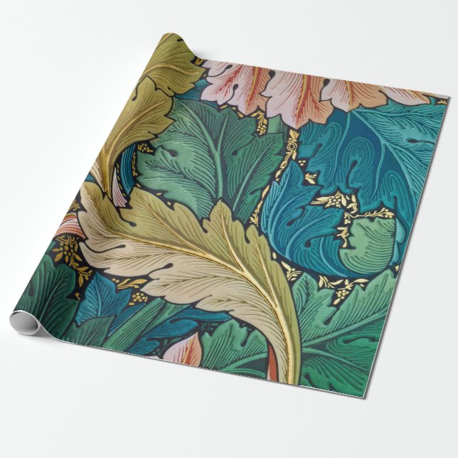 Acanthus, Wallpaper von William Morris Geschenkpapier (Ungerollt)