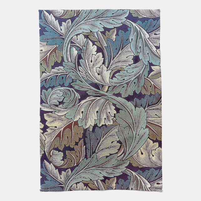Acanthus, William Morris Geschirrtuch (Vertikal)