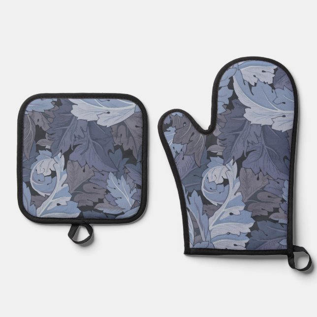 Acanthus, William Morris Ofenhandschuh & Topflappen-Set (Vorderseite)