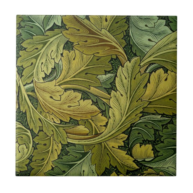 Acanthusfliese Fliese (Vorderseite)