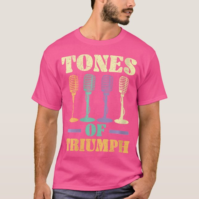 Acapella Gesangslehrer Musik Oper Sing T-Shirt (Vorderseite)