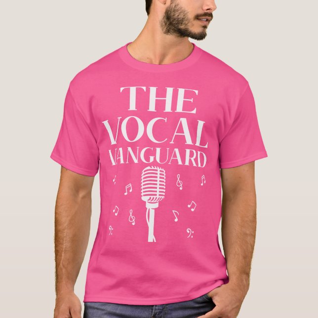 Acapella Gesangslehrer Musik Oper Sing T-Shirt (Vorderseite)