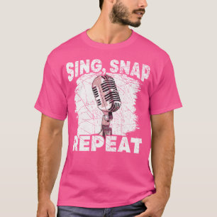 Acapella Gesangslehrer Musik Oper Sing T-Shirt