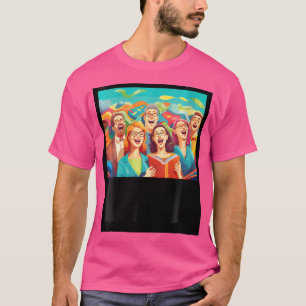 Acapella Gesangslehrer Musik Oper Sing T-Shirt