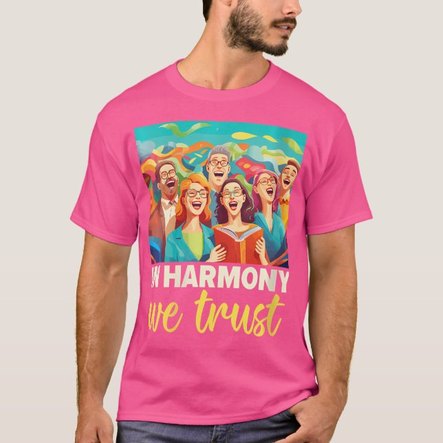Acapella Gesangslehrer Musik Oper Sing T-Shirt (Vorderseite)