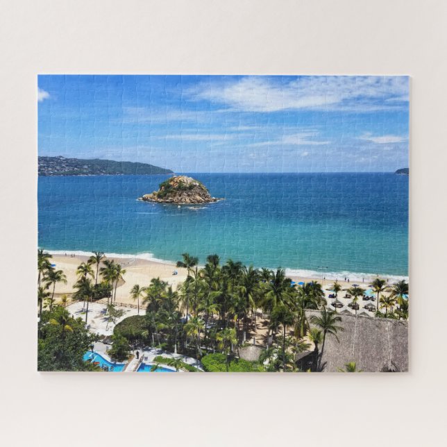 Acapulco Bay Jigsaw Puzzle (Horizontal)