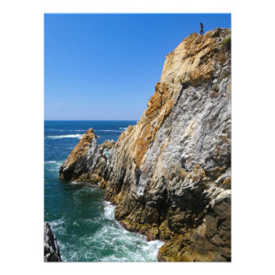 Acapulco Cliff Diver Fotodruck