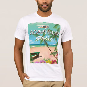 Acapulco Mexico Vintage Reiseplakat T-Shirt