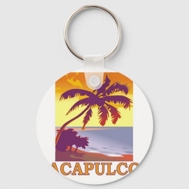 Acapulco, Mexiko Schlüsselanhänger (Vorderseite)