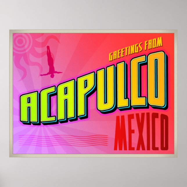 ACAPULCO-Plakat Poster (Vorne)