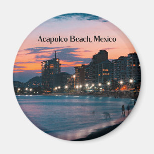 Acapulco-Strand, Mexiko Magnet