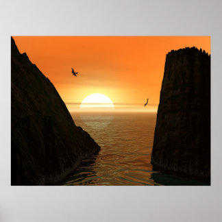 Acapulco (vergrößert) poster