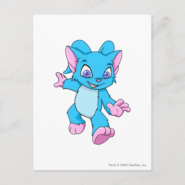 Acara Blue Postkarte (Vorderseite)