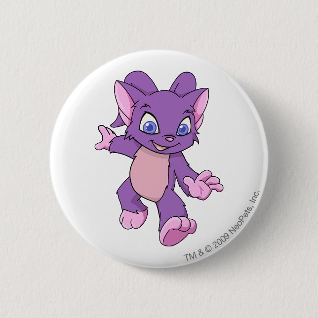 Acara lila button (Vorderseite)