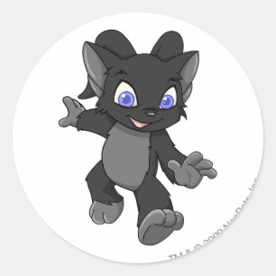 Acara Shadow Runder Aufkleber