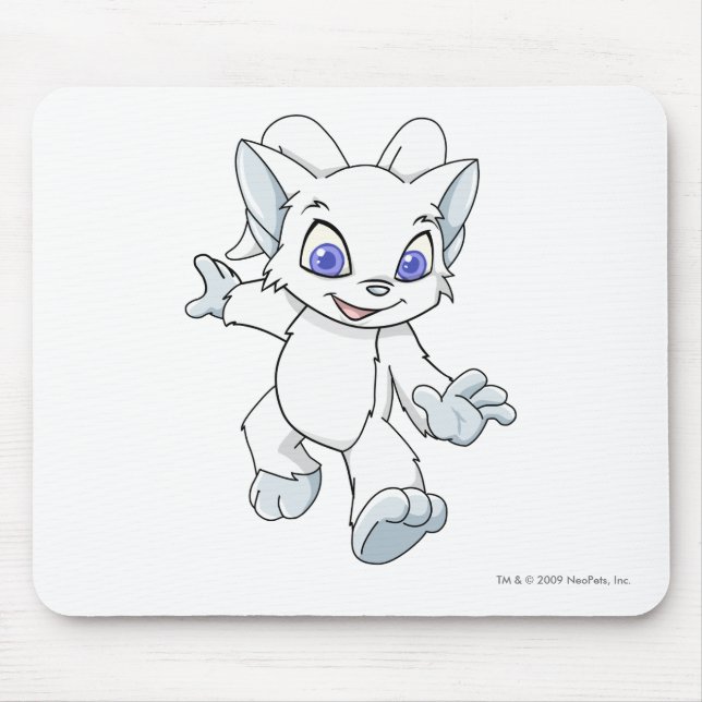Acara Weiß Mousepad (Vorne)