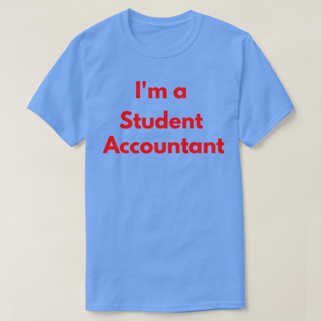 Acca Student Ix27m Studentenbuchhalter T-Shirt (Design vorne)