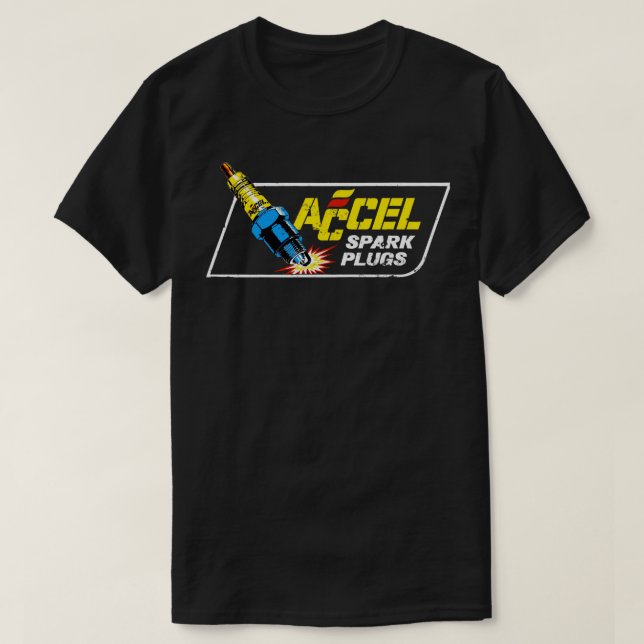 Accel Spark Plugs T-Shirt (Design vorne)