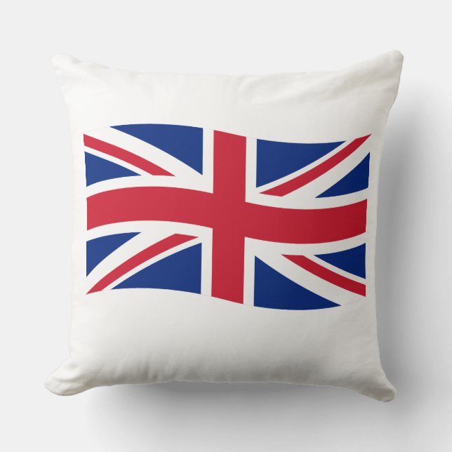 Accent Pillow Britische Flagge Kissen (Vorderseite)