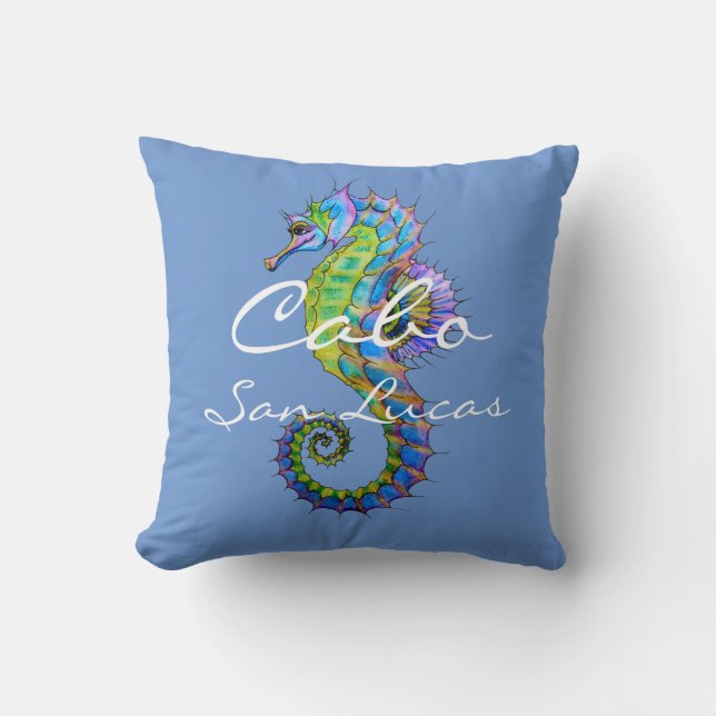 Accent Pillow Cabo Seepferd Kissen (Vorderseite)