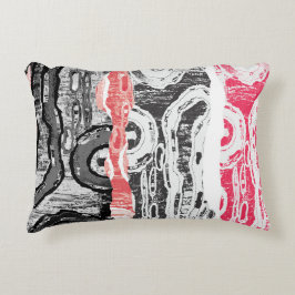 Accent Pillow – Friction Lands Abstract Design Dekokissen