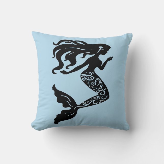 Accent Pillow-Mermaid Kissen (Vorderseite)