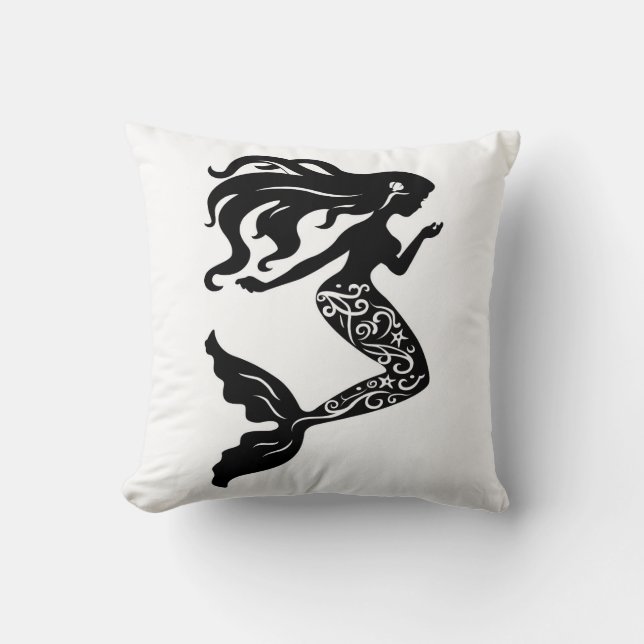 Accent Pillow-Mermaid Kissen (Vorderseite)