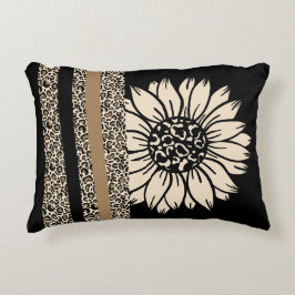Accent Pillow Sunflower Safari Dekokissen